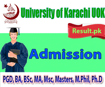 University Of Karachi Admissions 2024 Uok Online