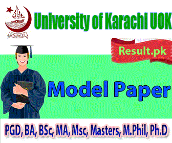 uok Model Paper 2024 class PGD, BA, BSc, B.Com, MA, Msc, Masters, M.Phil, Ph.D